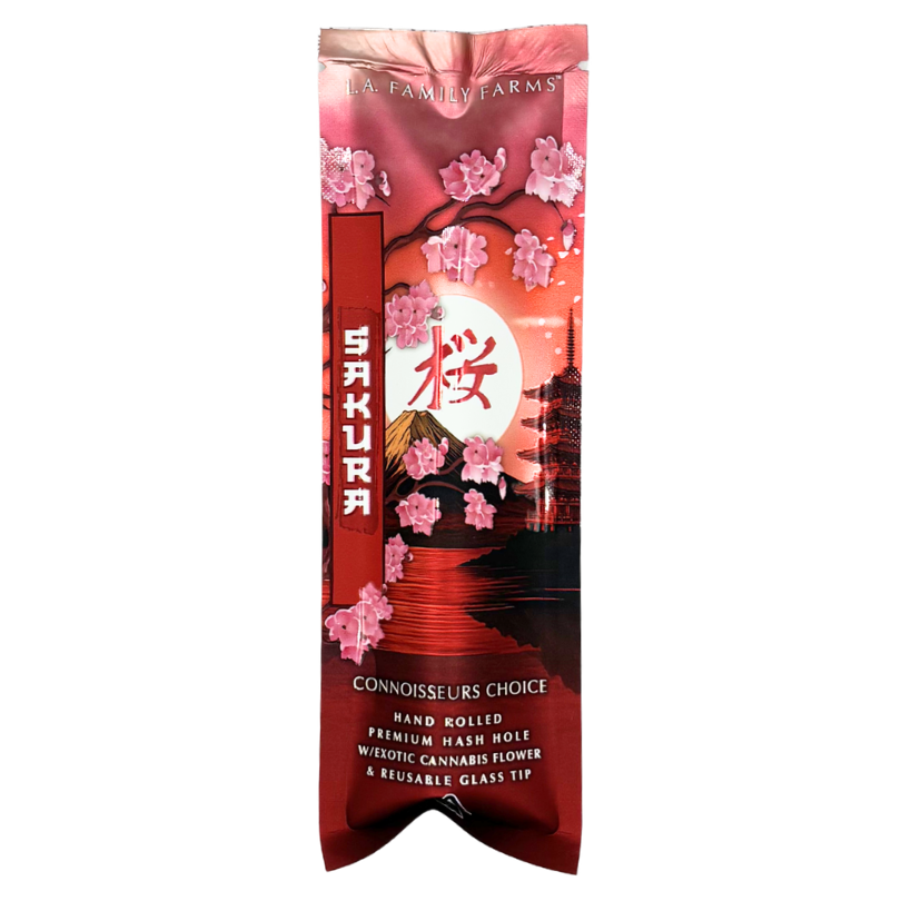 Hash Hole - Sakura X Honey Banana - Infused Preroll - 1.8g