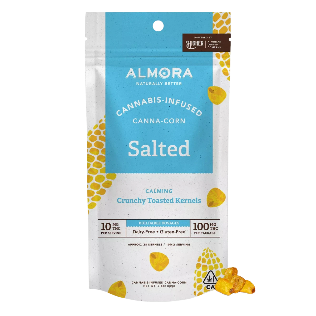 Almora - Salted Canna Corn (I) | 10pk 100mg Kernels | Almora Farms Main Image