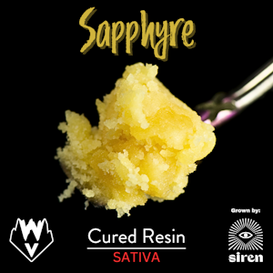 WILLAMETTE VALLEY ALCHEMY - Sapphyre, Cured Resin Badder