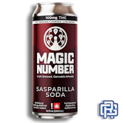 Sasparilla Nano Soda | 12oz 100mg (THC)