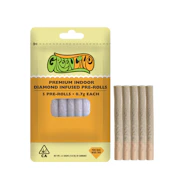 Green Line Infused 5pk Prerolls 3.5g Mandarin Cookies