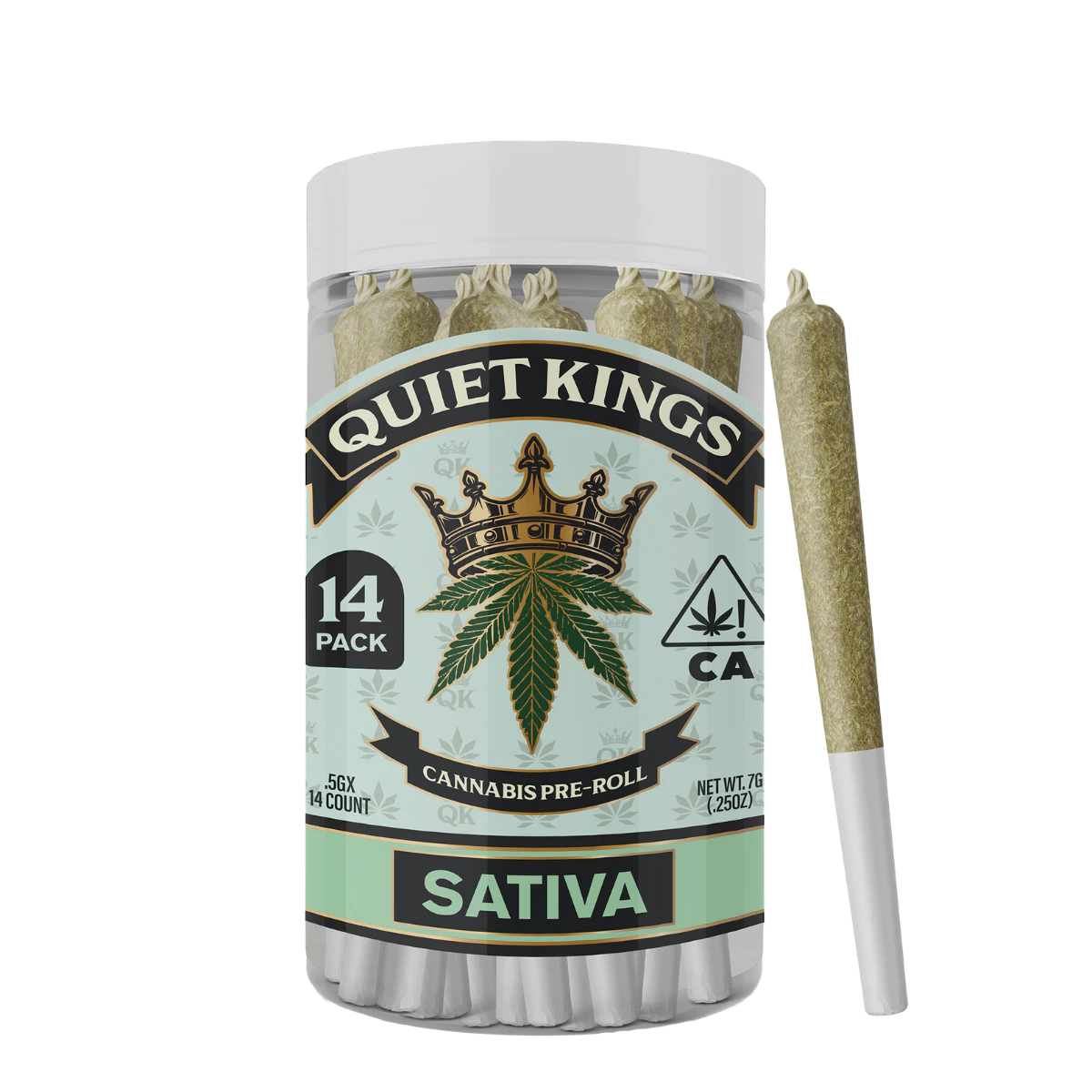 Quiet Kings - Guava Kush (S) | 0.5g 14pk Prerolls | Quiet Kings Main Image