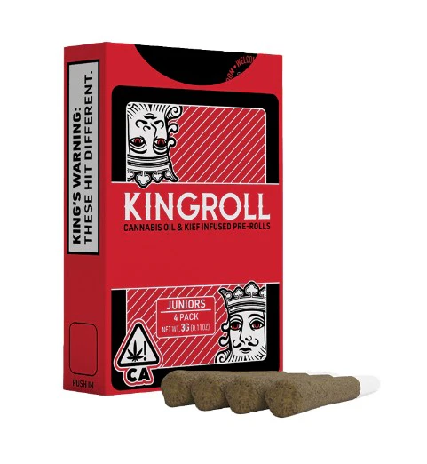 Kingroll - Kingroll 4pk .75g Mimosa x Cali-O Infused Preroll 4pk Main Image