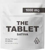 The Tablet - Sativa - 1000mg THC - 50pk