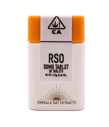 Emerald Bay Extracts - Emerald Bay 50mg Guava RSO Tablets 20pk Main Image