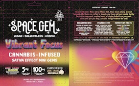 Space Gem - Indica Effect Mini Gems [20pk] (50mg THC : 50mg CBN)