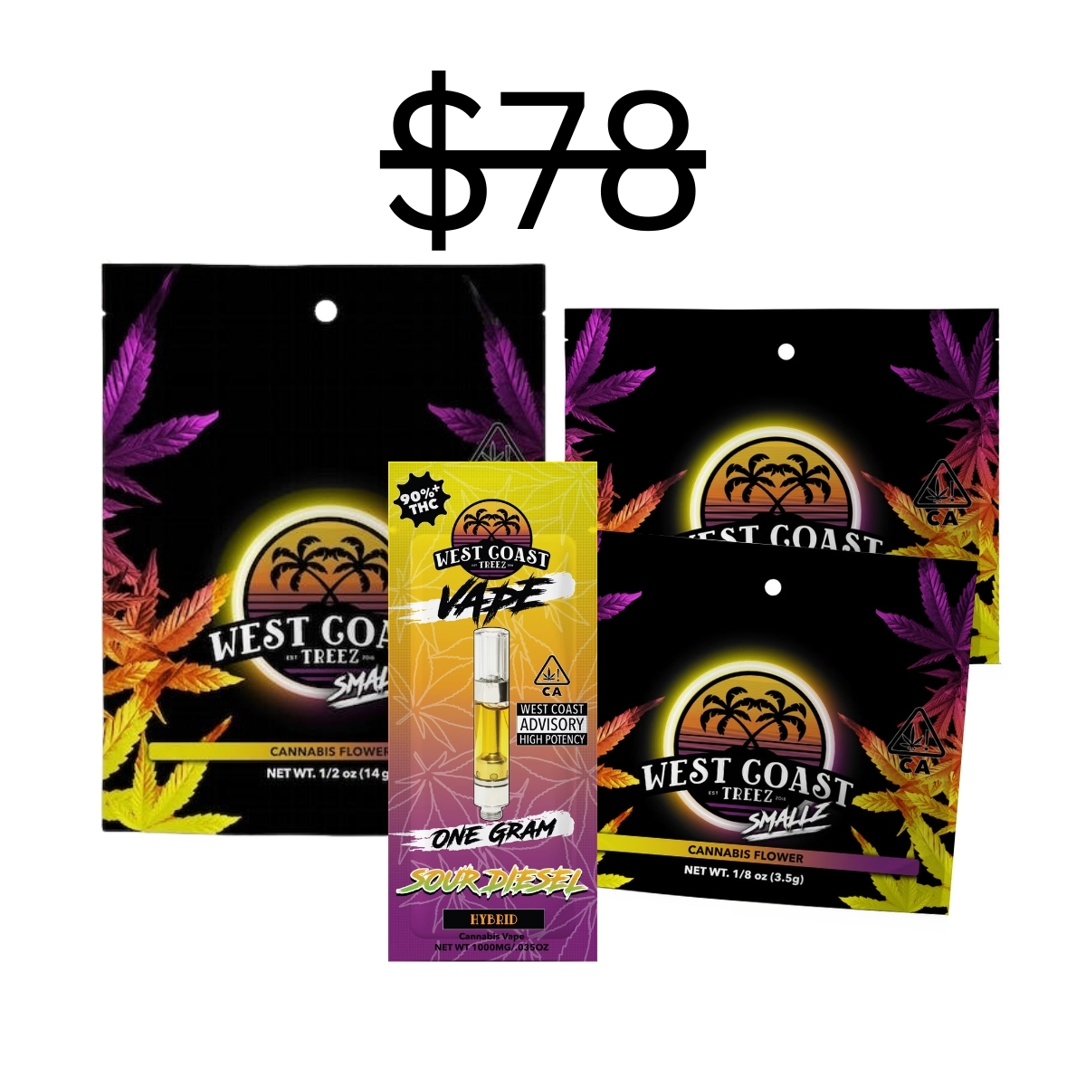 Sativa Flower and Vape Bundle (S)