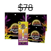 Sativa Flower and Vape Bundle (S) | 1x 14g Preroll, 1x 1g Vape, 2x 3.5 Smalls | West Coast Treez