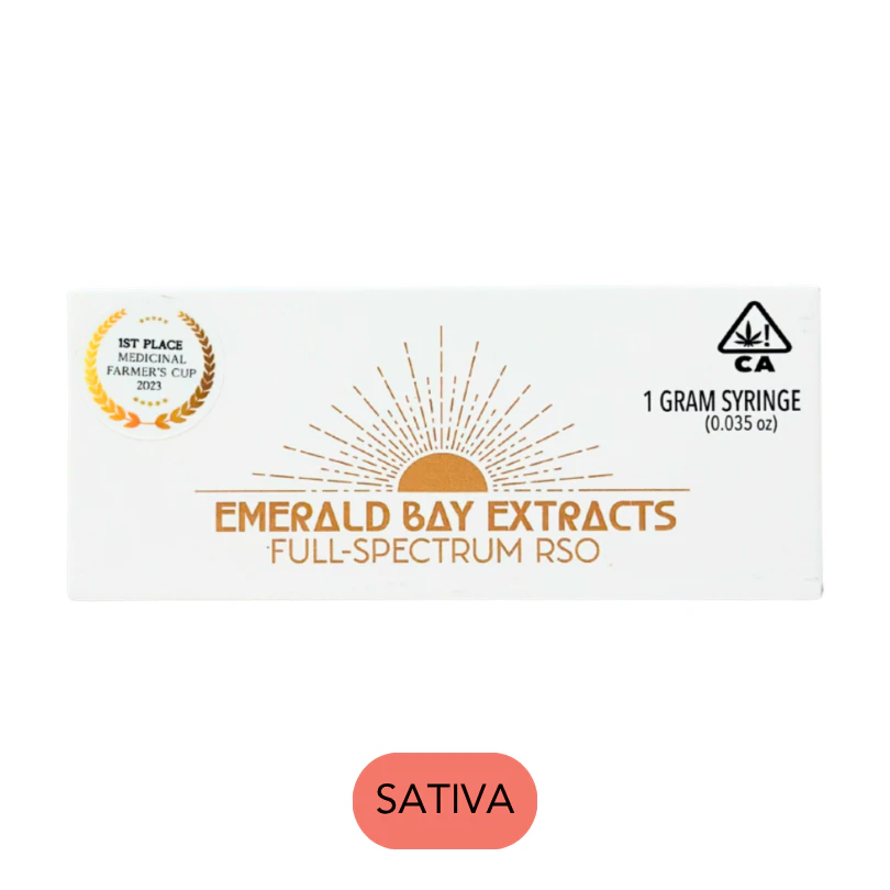 Emerald Bay Extracts - Emerald Bay Extracts - Full Spectrum RSO - Blue Dream - Syringe - 100mg Main Image