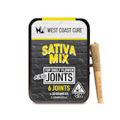 West Coast Cure - Sativa Mix Preroll 6pk