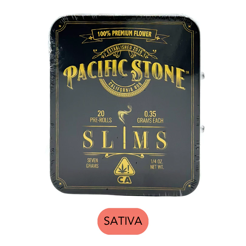 Pacific Stone - Pacific Stone - Slims - Sativa Blend - Preroll Pack - 20pk - 7.0g Main Image