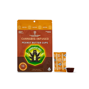 Emerald Sky - Peanut Butter Cups (S) | 10mg 10pk Milk Chocolate | Emerald Sky