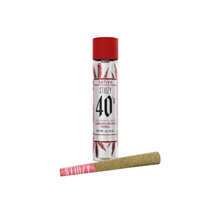 STIIIZY - Strawberry Cough Infused 40s (S) | 1g Preroll | Stiiizy