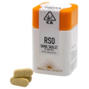 Strawberry Cough (S) | 50mg 20pk RSO Tablets | Emerald Bay Extracts