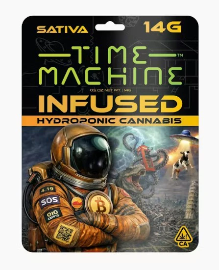 Time Machine - Time Machine Grape Tangie Infused 1/2 40% Main Image