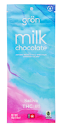 Gron THC Milk Chocolate Full Size Bar 100mg