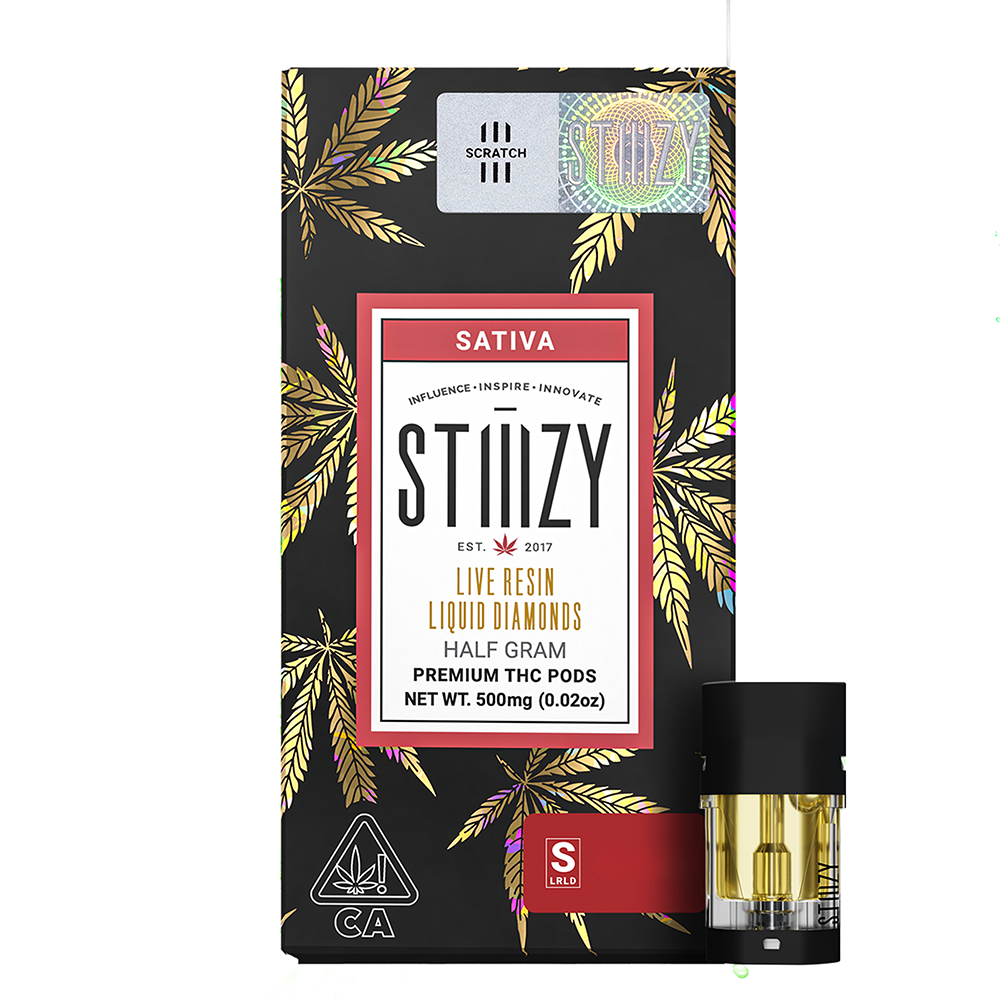 STIIIZY | Green Crack | Live Resin Liquid Diamonds | Pod | 0.5g