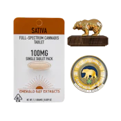 Super Lemon Haze (S) | 100mg 1pk RSO Tablets | Emerald Bay Extracts