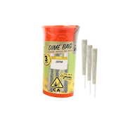 Dime Bag Banana Sundae 3pk Infused .5 Prerolls