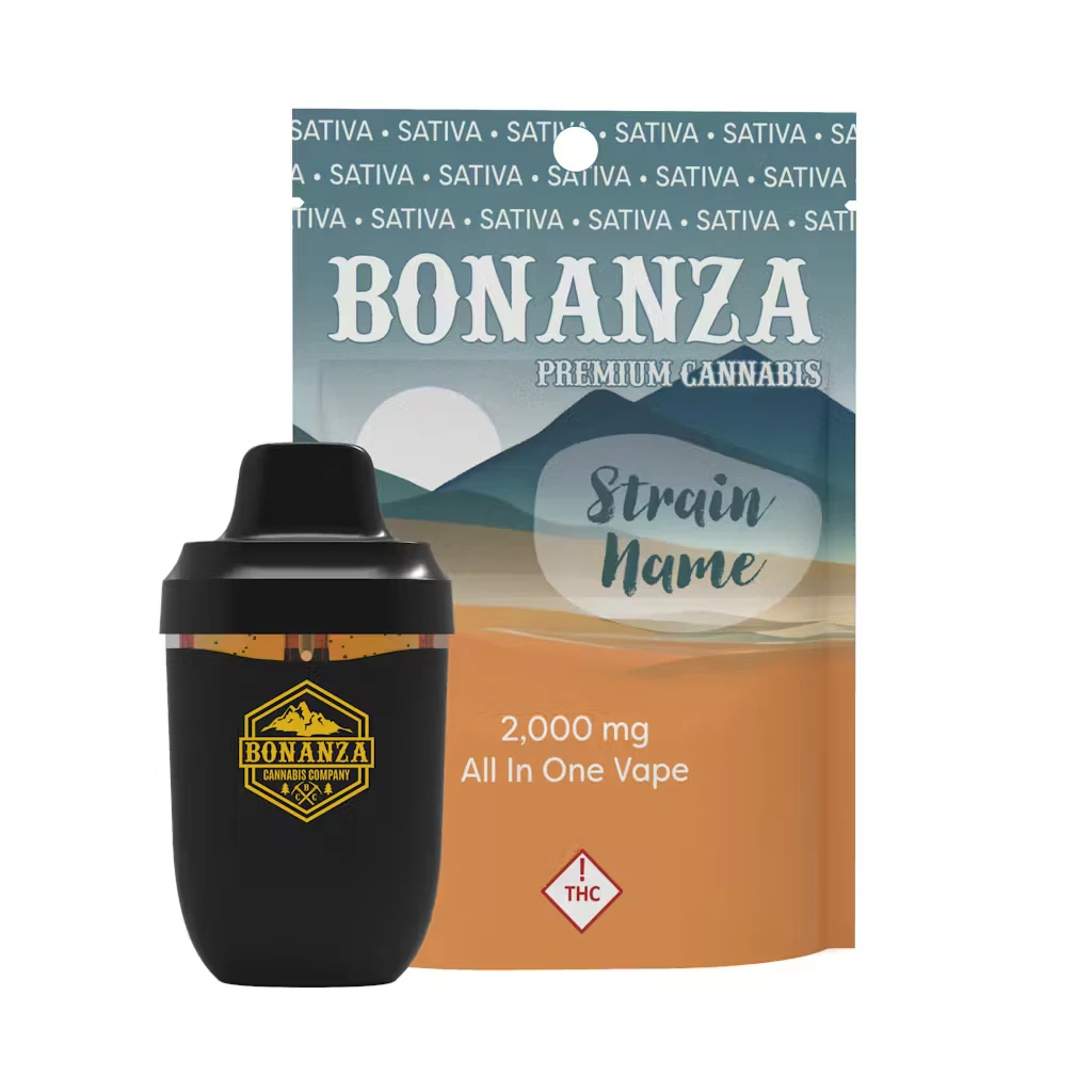 Bonanza Cannabis Company - Blue Kush | 2G AIO Main Image