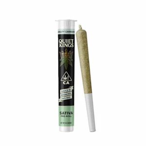 Quiet Kings - Cantaloupe Kush Sauce Diamond Infused Pre-Roll 1g