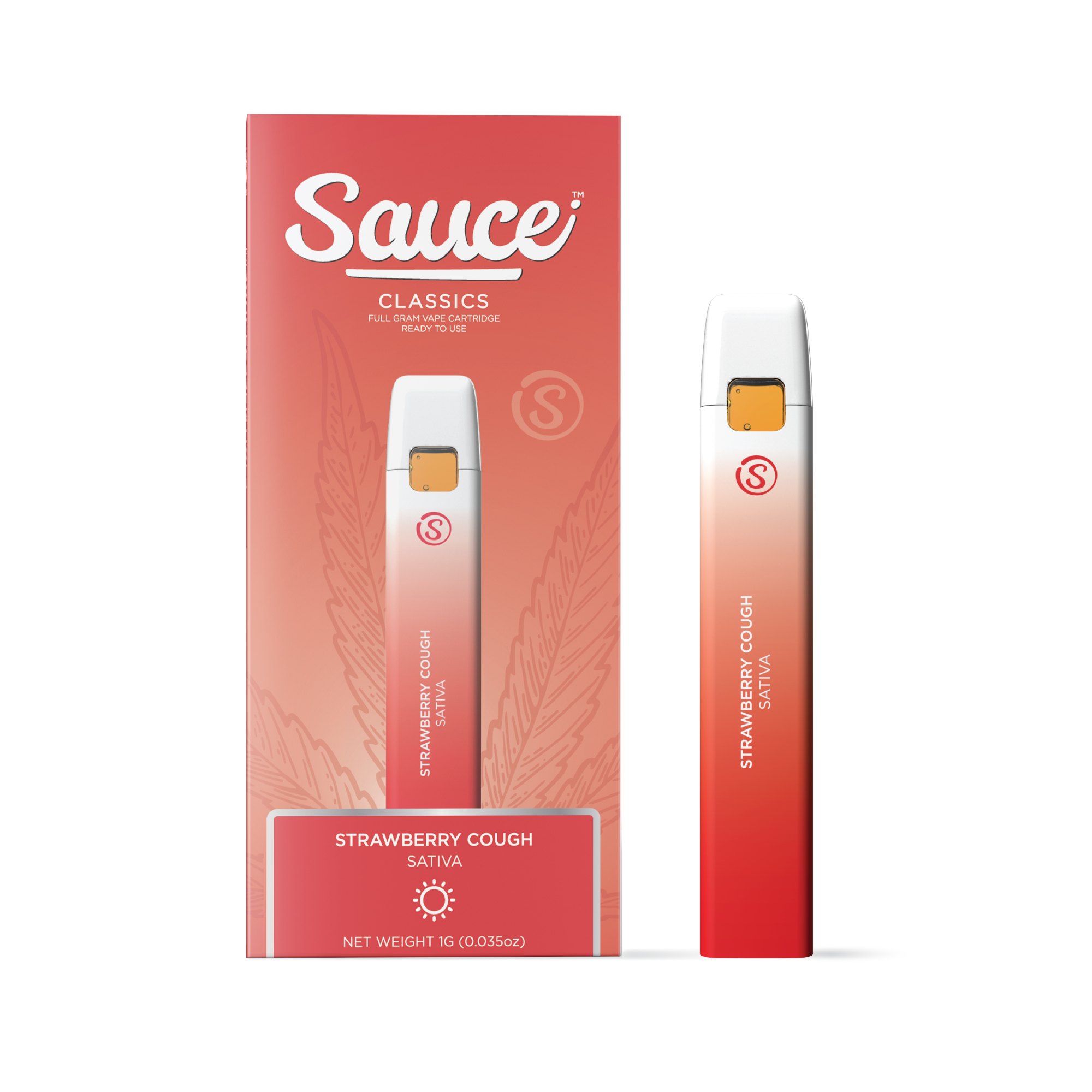 Sauce - Strawberry Cough - Classics Distillate Disposable