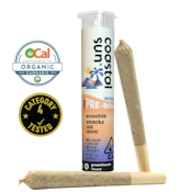Scoobie Snacks (S) | .75g 2pk Infused Preroll | Coastal Sun