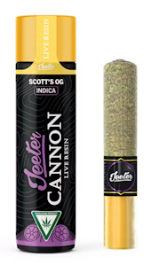 Jeeter -  Jeeter-Baby Cannon-Scott's OG-Live Resin-Infuse Pre Roll-Indica-47.75%-1.3G
