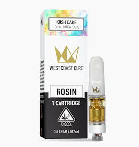 WEST COAST CURE - WCC Rosin Cartridge 0.5g - Straw Goo 72%