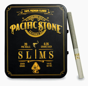 PACIFIC STONE - 20pk Starberry Cough 20-22% - SLIMS - Pacific Stone Prerolls