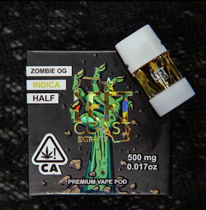 LEFT COAST EXTRACTS - Left Coast 1g Pod - Zombie OG 93%