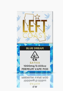 LEFT COAST EXTRACTS - Left Coast 1g POD - Blue Dream 93%