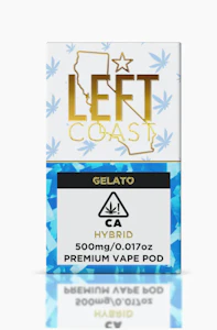 LEFT COAST EXTRACTS - Left Coast 0.5g POD - Gelato 97%