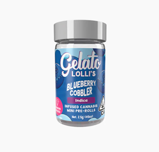 GELATO - Gelato Diamond Infused Preroll 5pk - Blueberry Cobbler 37%