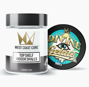 West Coast Cure - WCC Smalls Flower 7g - Divine Gelato 27%
