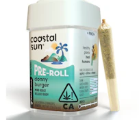 Coastal Sun Prerolls 10pk 3.5g - Donny Burger 27%