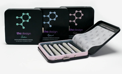 THC Design - THC Design Preroll 6pk - Garlic Cocktail 26%