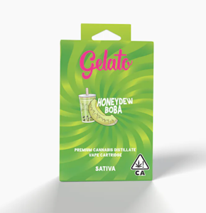 GELATO - Gelato Brand - Flavors Cartridge 1g - Honeydew Boba 91%