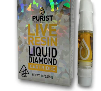 Purist Extracts - Purist Extracts Liquid Diamond Cartridge 1g - Cheetah Piss 94%