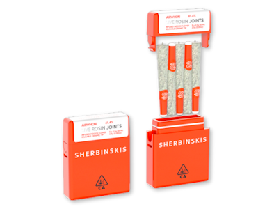 Sherbinskis - Cherry Gello (H) | 5pc Rosin Preroll Pack | Sherbinskis