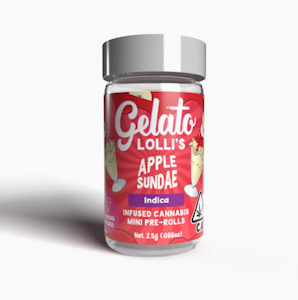 GELATO - Gelato - Infused Preroll 5pk - Apple Sundae 39%