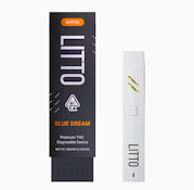 Blue Dream - Premium All-In-One Disposable Vape - 1g - LITTO