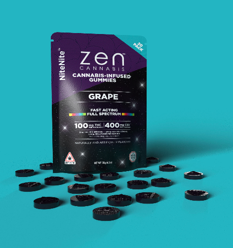 NiteNite Gummies | 100mg THC 400mg CBD 2.5mg Melatonin | TAXES INCLUDED