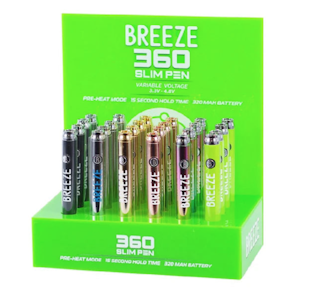 Breeze - 360 Slim Battery - Slime Green