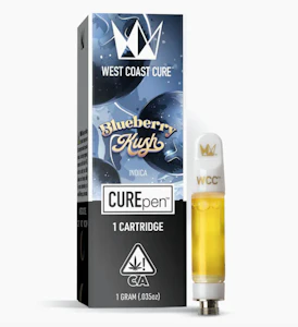 West Coast Cure - WCC CUREPen 1g - Blueberry Kush 87%
