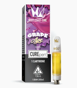 WEST COAST CURE - WCC CUREPen 1g - Grape Ape 82%