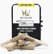 WCC 6pk Prerolls 2.1g - Sativa Mix 19%