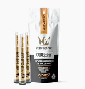 WEST COAST CURE - WCC 3pk Prerolls 3g - Cookie Platter 