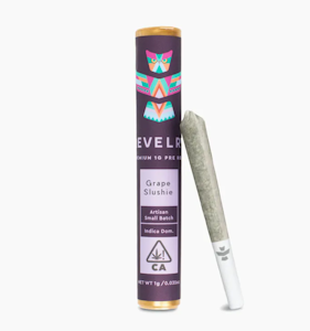 Reverly - 1g Grape Slushie 27% - Revelry Preroll