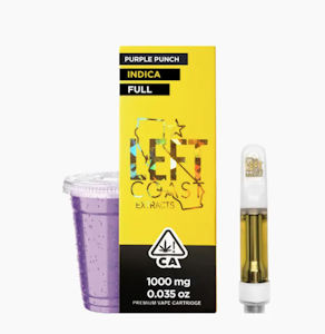 LEFT COAST EXTRACTS - Left Coast Cartridge 1g - Purple Punch 94%